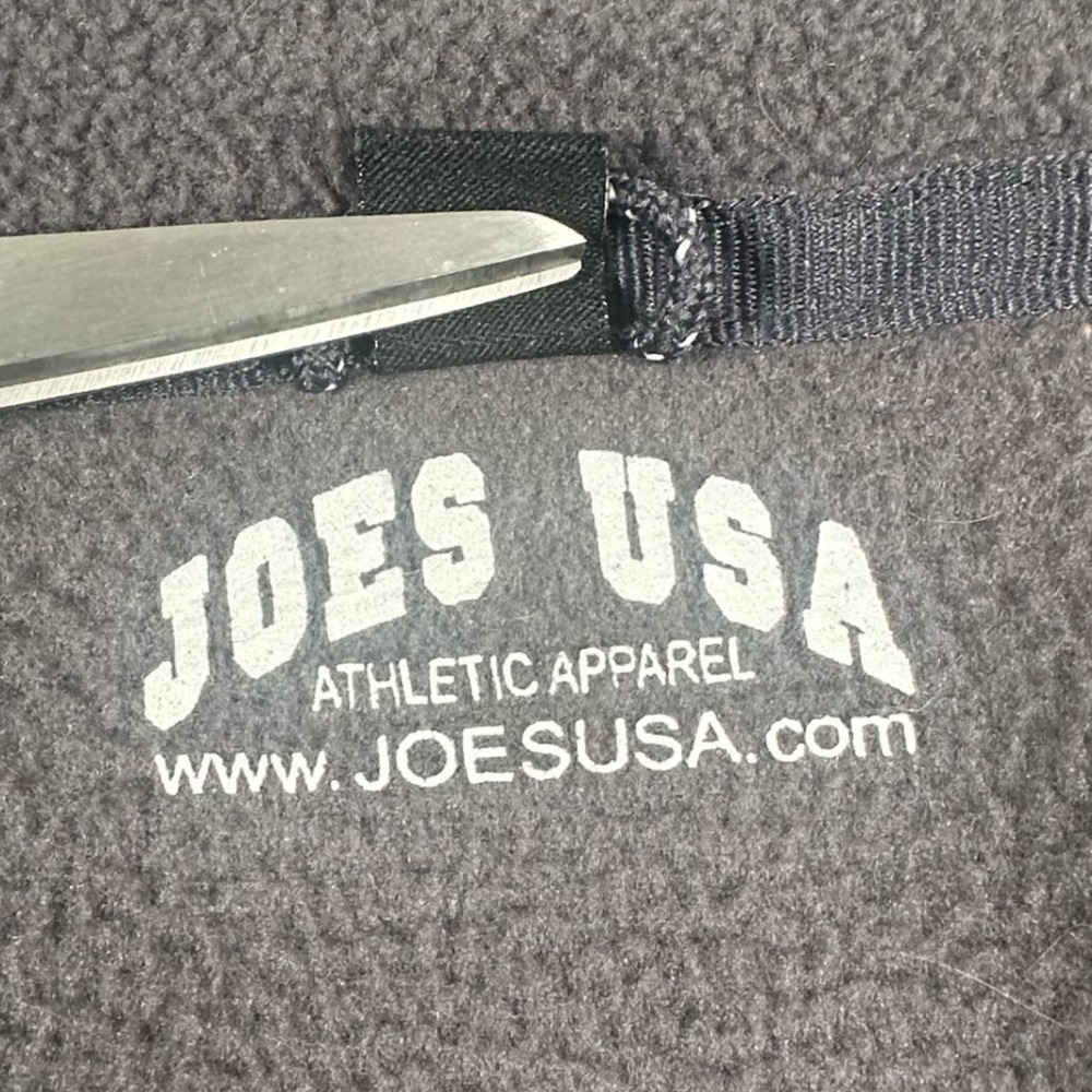 Joes USA Mens Fleece Vest Charcoal Gray Full Zip Sleeveless Jacket Large F219 - Picture 5 of 8